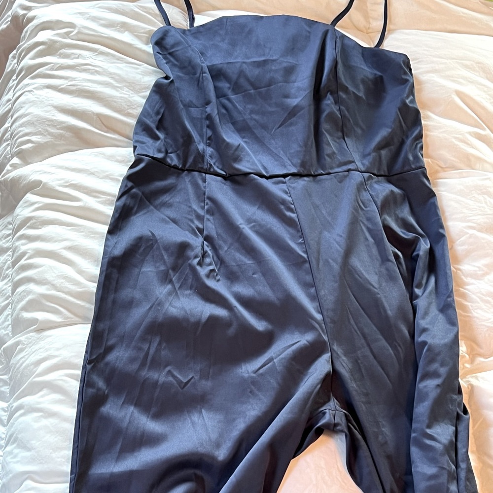 Navy jumpsuit L